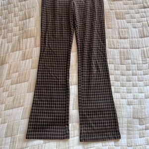 UO Checkered Flare Leggings